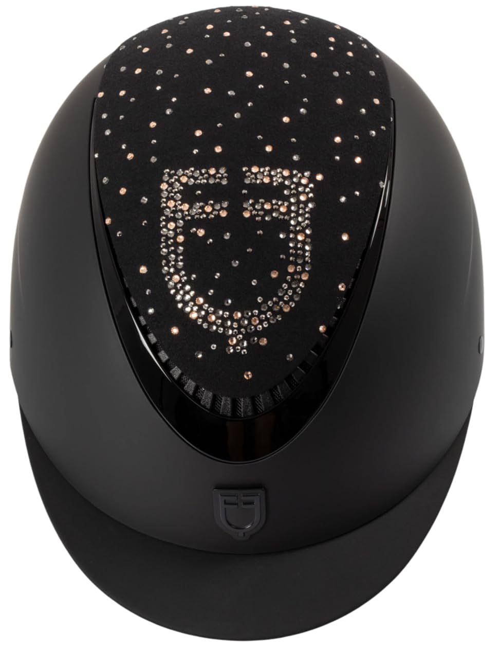 Cap Opaco Visiera Stretta con Logo Strass