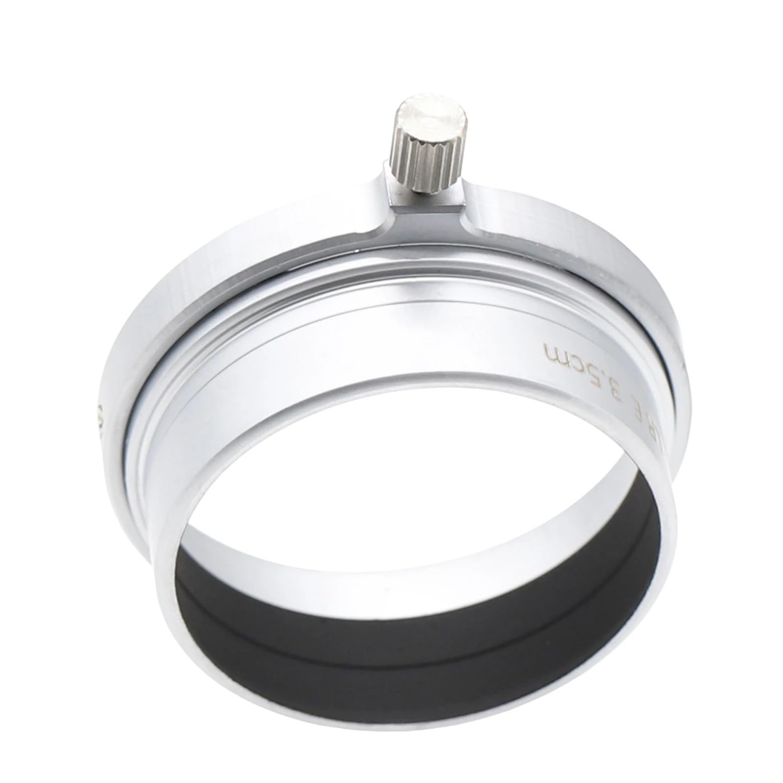 Protezione copri paraluce for obiettivo fotocamera A36 da 3,5 cm 35 mm Argento