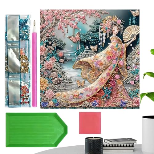 Kit peinture en strass loisir créatif adulte et enfant contre l'ennui à la maison