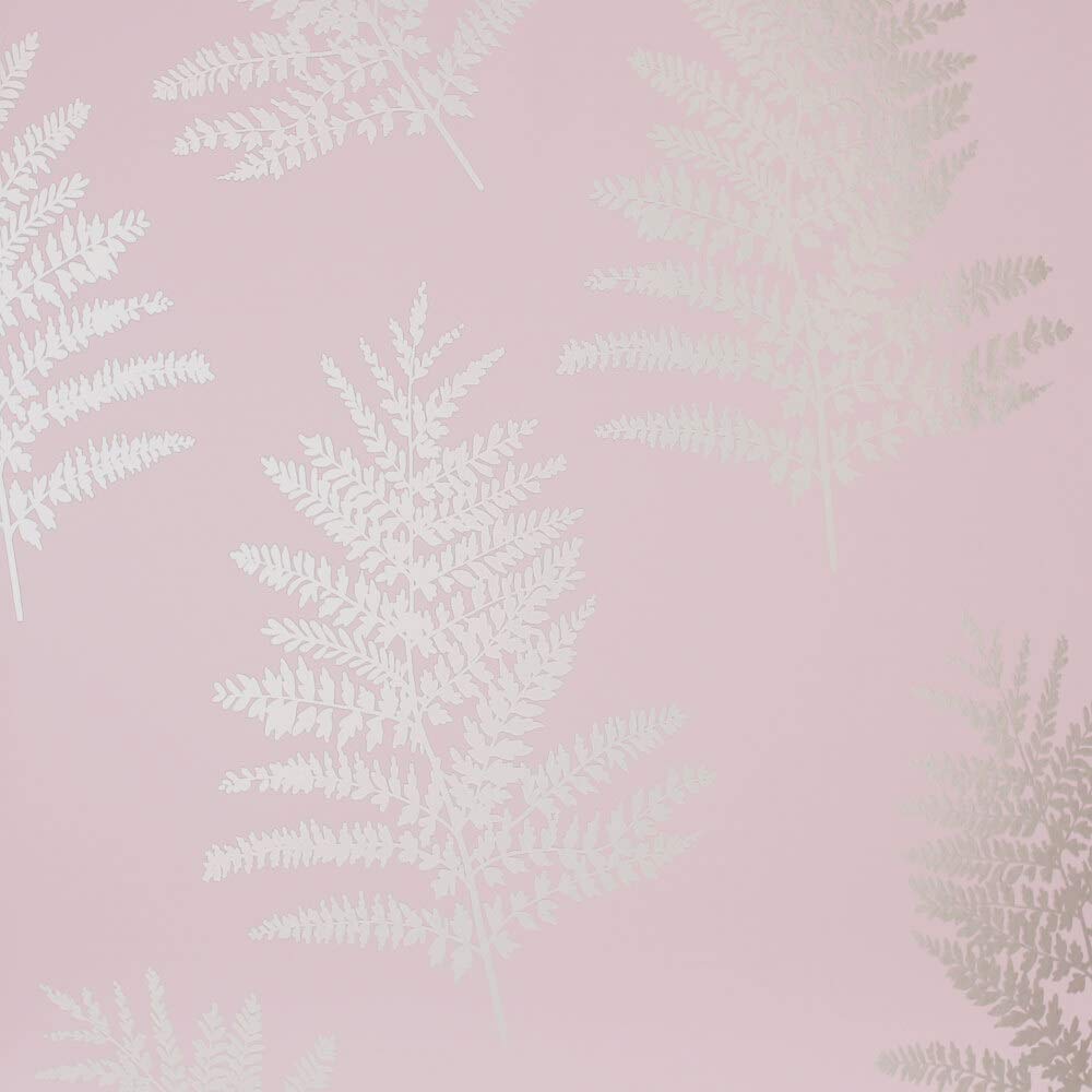 Arthouse Soft Metallic Gold Wallpaper Metallic Fern Blush 687000 Full Roll 10.05M