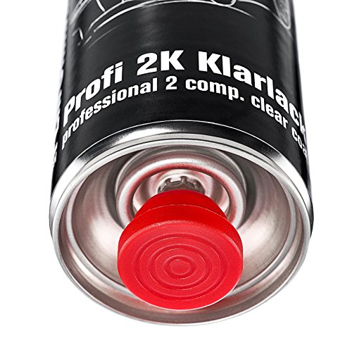 Spray pintura automotriz RSJ Dynamic Red acabado metalizado de alta resistencia 7