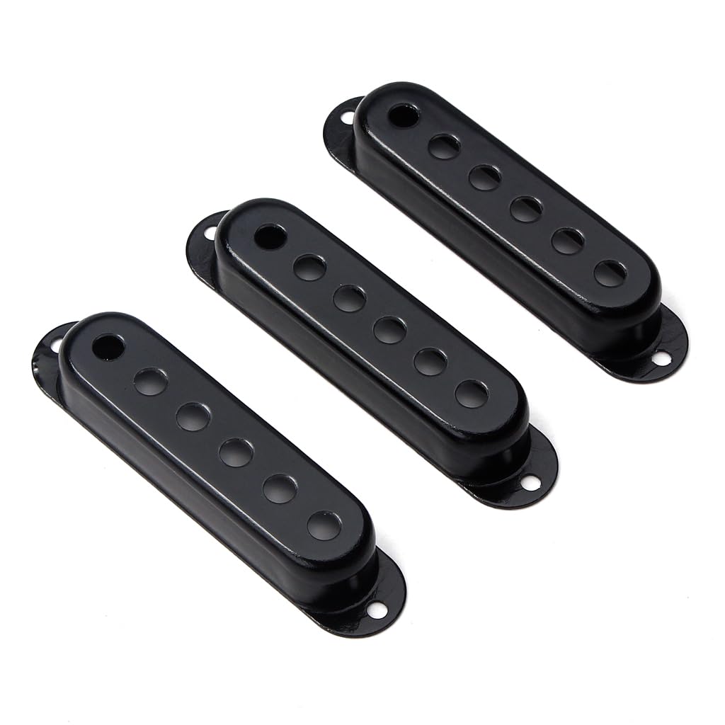 RuiJOTWAT 48/50/52Mm Black Copper Single Coil Covers St Guitar Pickup Cover - Image 3