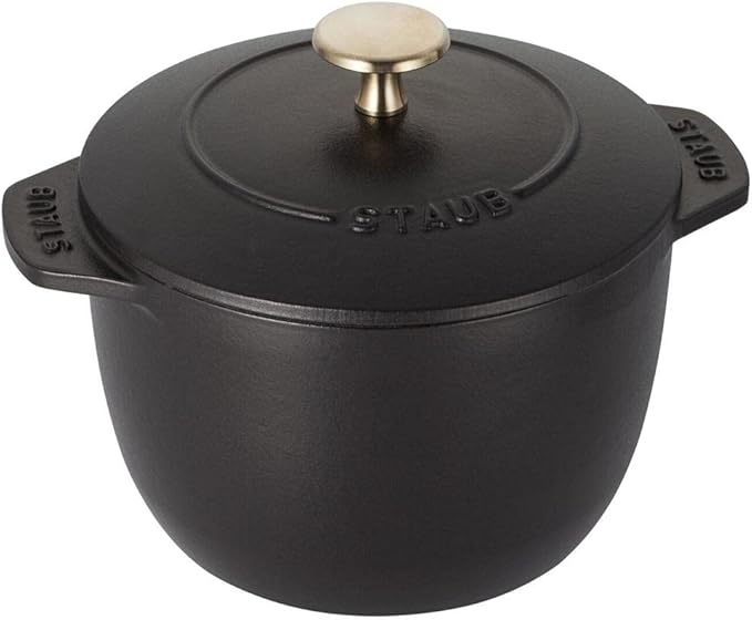 Staub Cocotte fonte 1,5 L, noir mat