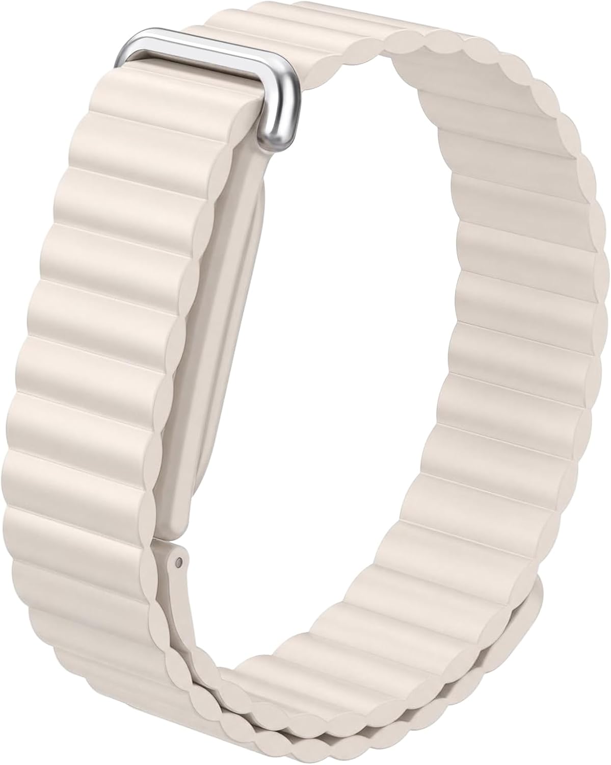 FINTIE Magnetic Silicone Sport Band Compatible with Google Fitbit Air