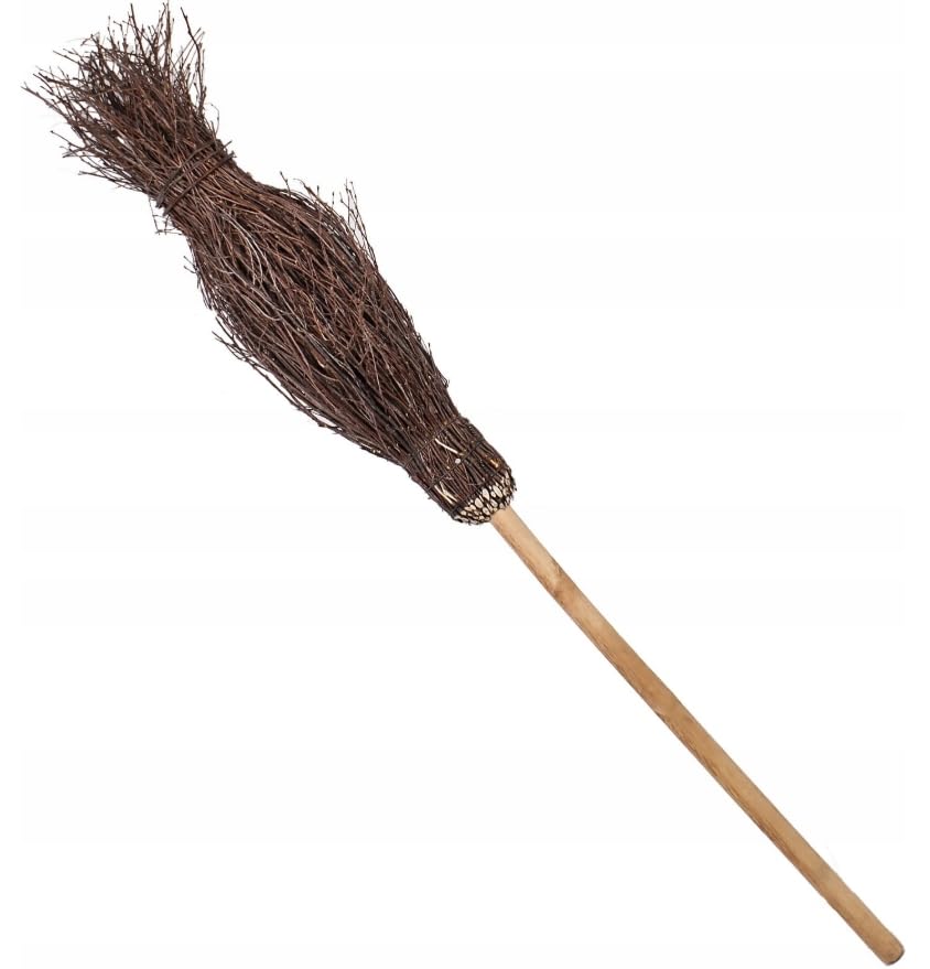 Reisigbesen Hexenbesen aus Naturreisig ca. 120150 cm Handgefertigter Reisigbesen aus Birke | Dekoration & Brauchtum