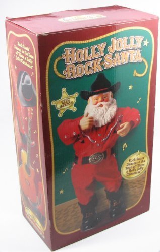 Amazon｜Holly Jolly Rockin Santa byクリスマスファンタジーLtd