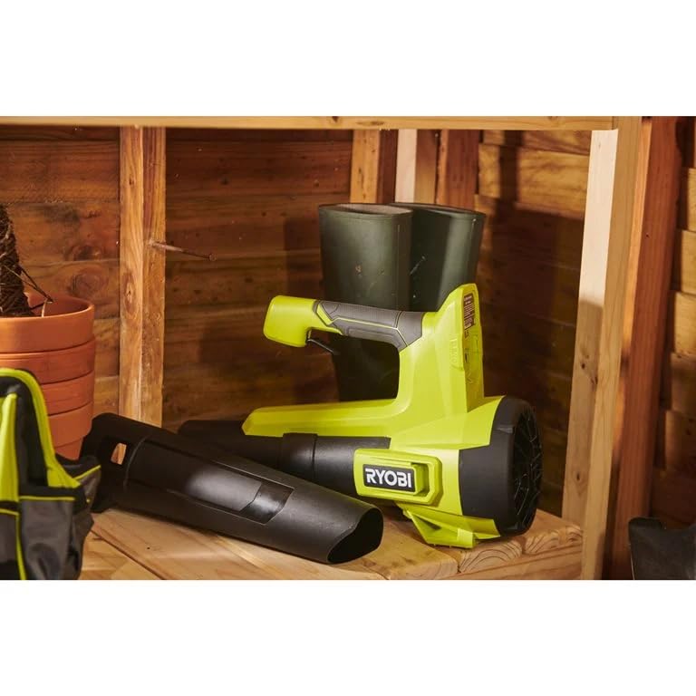 Souffleur Turbo Jet 18V RYOBI - Soufflerie 160 km/h - Batterie 4,0Ah - Chargeur - RY18BLB-140