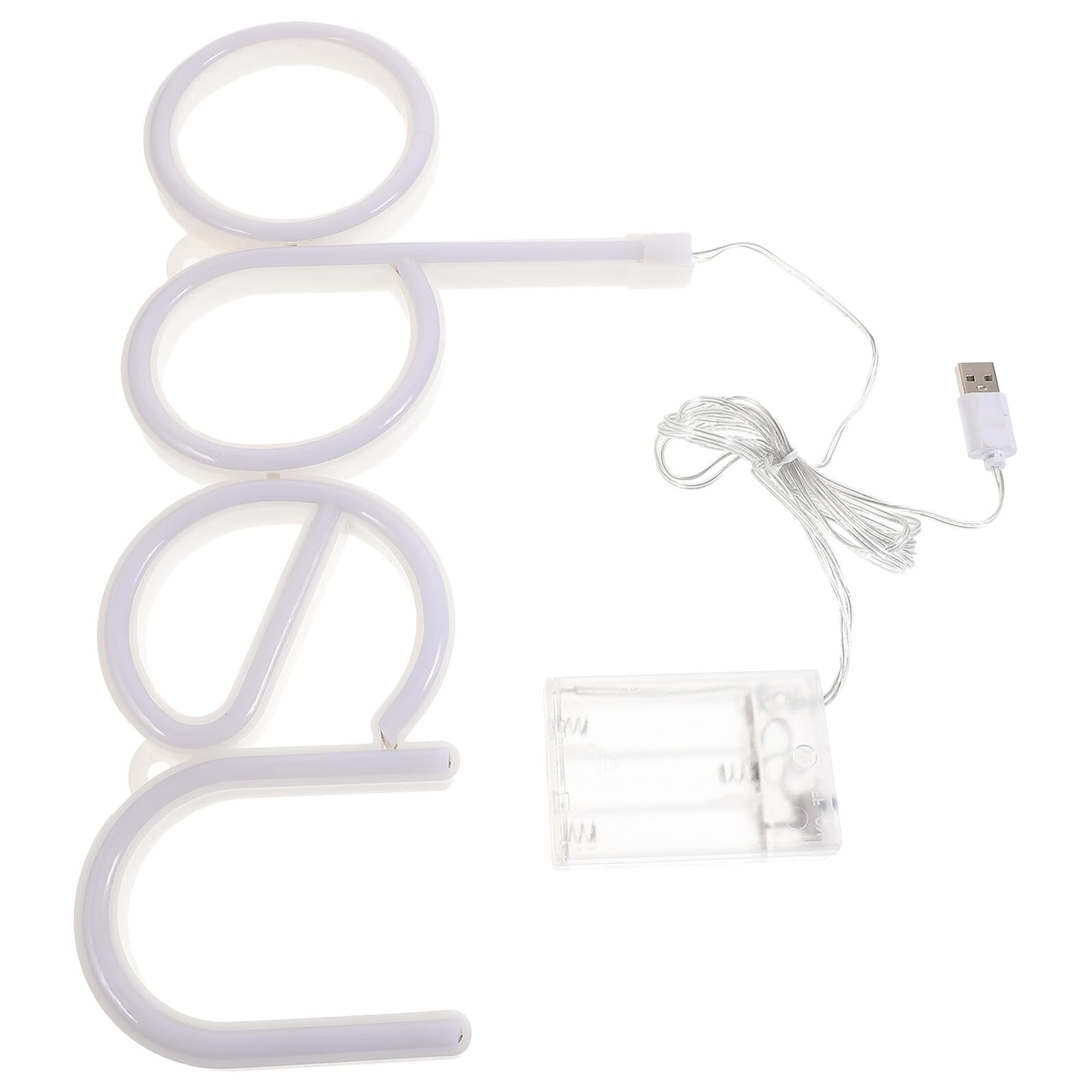 TOYANDONA Letrero De Neón Led Abierto Cálido, Luz Decorativa Para Pared, Luz Ambiental Para Fiestas y Dormitorios, Lámpara De Neón Para Bares y Eventos