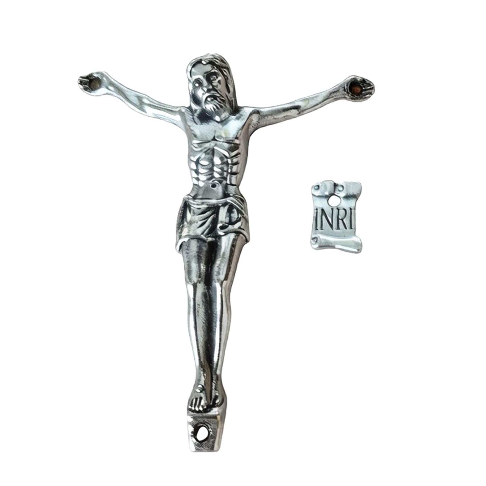 Oxxggkao Jesuses Crucifix Wall Crosses Catholic Sculpture Jesuses Statue Religious Home Decors Prayer Room Catholic Crucifix