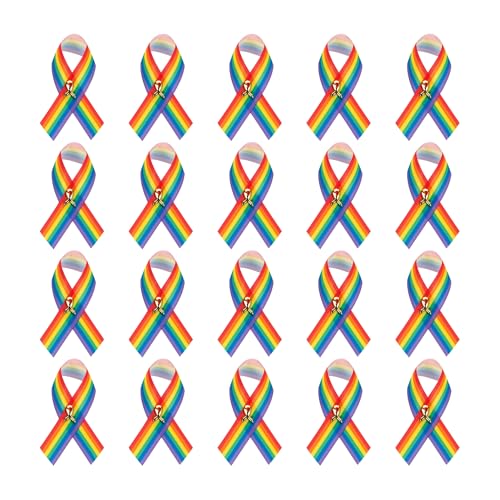 Image of 1 /2 /5 /10 /25 /50 /100pcs Satin Awareness Ribbon Pins (Pick your color), for Cancer & Disease Awareness, Bulk Quantities for Fundraising, Events, Gift Giving