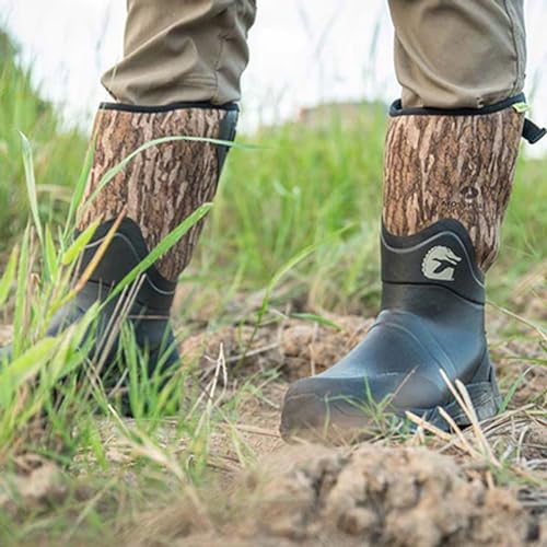 Image of Gator Waders Men's Omega Flow Hunting Durable Lightweight 14 inch Height Boots with Calf Adjustable Gusset & Air Mesh Lining