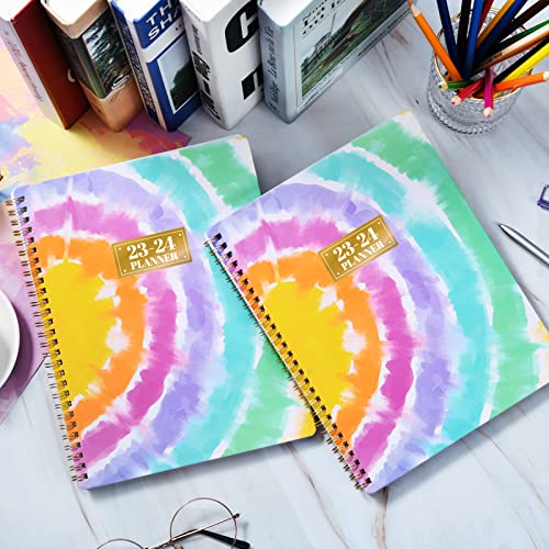 Planner 2023-2024 - July 2023-June 2024, 2023-2024 Weekly & Monthly Planner, 8" X 10", Academic Planner 2023-2024 With Tabs, Sturdy Cover, Thick Paper, Twin-Wire Binding #TOP1