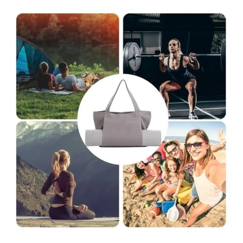 Bolsa de transporte para esterilla de yoga espaciosa, un accesorio plegable y muy resistente 5