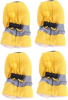 FRCOLOR Botas De Cachorro Para Cães De Inverno Protetores De Pata De Sola Botas De Cachorro Sapatos De Neve Para Cães Pequenos Botas De Neve Para Cães Botas Para Animais De Estimação