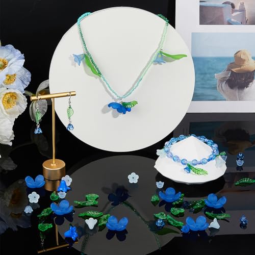 Perles en acrylique fleurs et tulipes SUPERFINDINGS pour la création de bijoux DIY