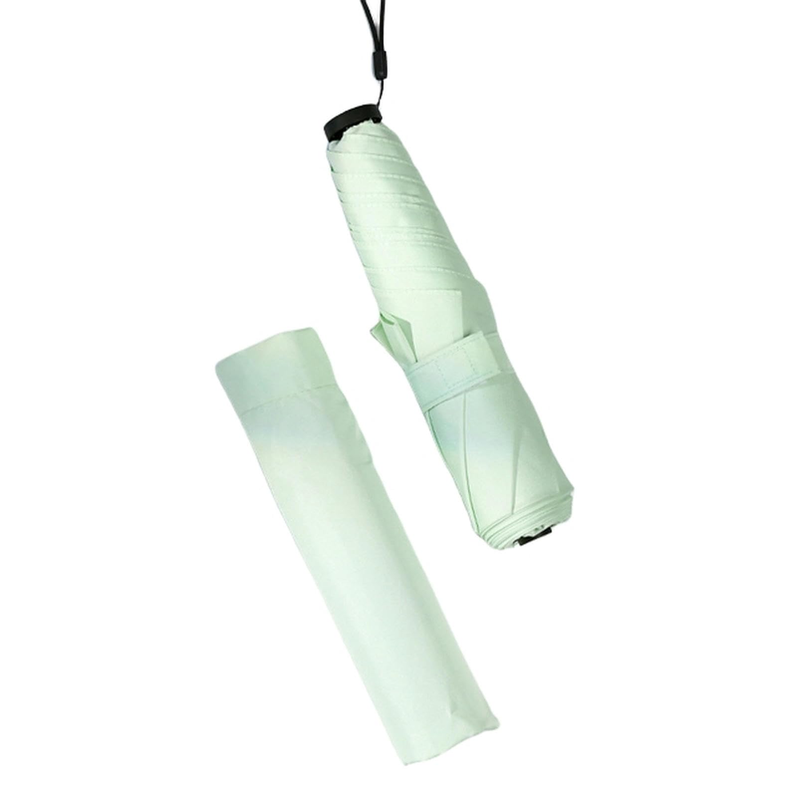 MdybF Parasol super lekki parasol mini parasol słońce deszcz kobiety składany parasol przeciwsłoneczny mały rozmiar łatwo przechowywać parasol