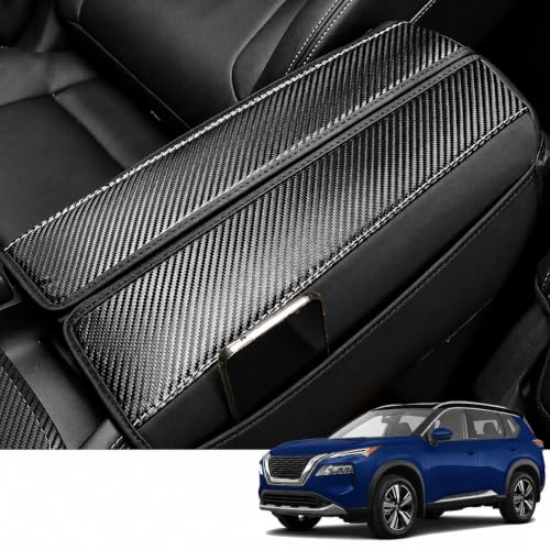 Great-luck Armrest Cover for Nissan Rogue 2021-2026 Console Pad