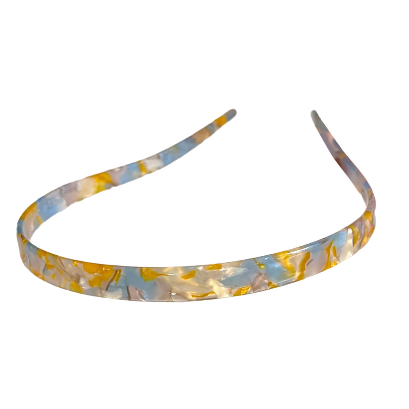 YUXITA Friendly Acetate Thin Hairband High Lightweight Headbands Headpiece For Women Daily Use 2025