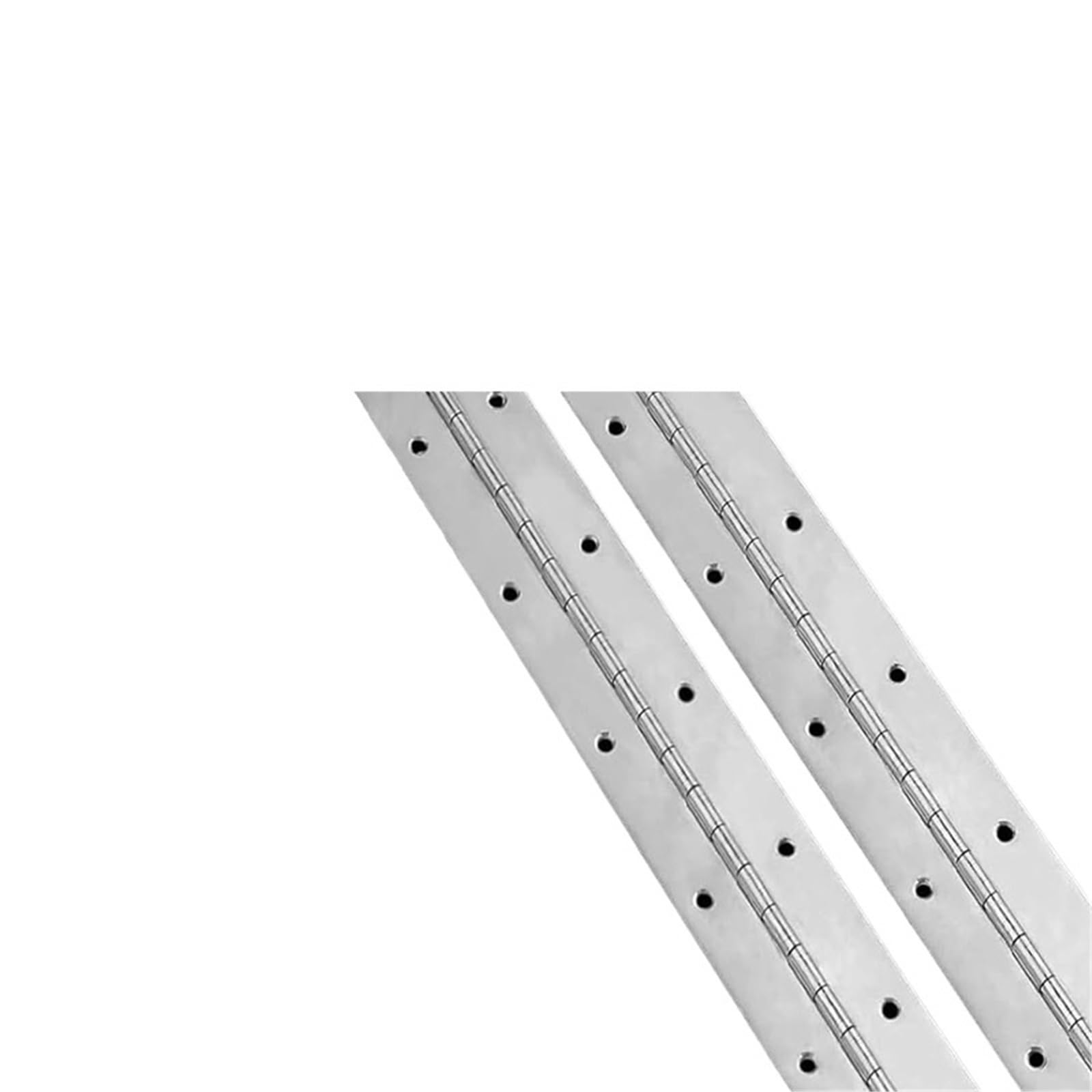 2PCS 30inch Long Hinge Black/Siver 270 Degree Door Hinges(Silver)