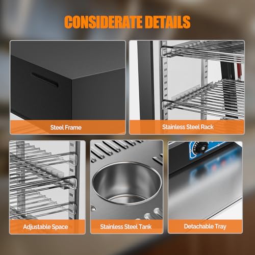 Commercial Food Warming Display Cabinet