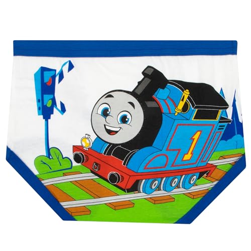 THOMAS & FRIENDS Boys' Underwear 5 Pack | Thomas The Train Boxers For Boys | Cotton Kids Underwear2