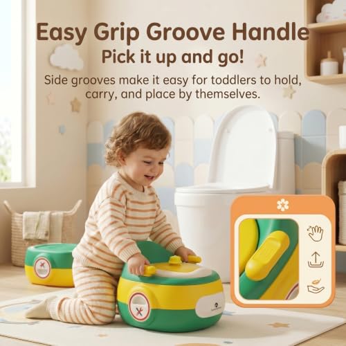Image of StarAndDaisy 3 in 1 Kids Potty Training Seat with Step Stool & Toilet Trainer | Potty Seat for Kids 2-5 Years | Potty Training Seat 1-3 Years | Potty Seat for Kids 6 Months-3 Years
