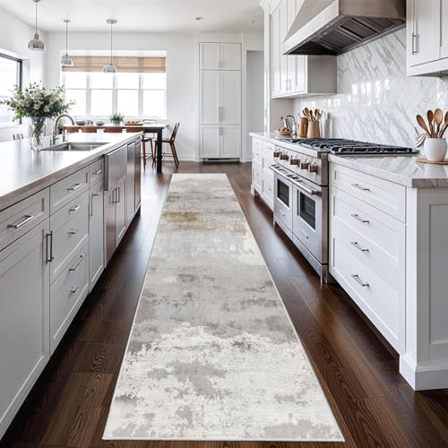 Enkor Runner Rugs for Hallway, 2'7"x13 Washable Soft Non Slip