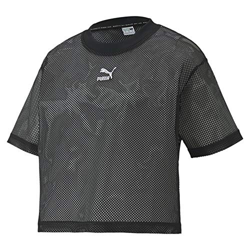 T-shirt Puma Classics Mesh pour femme en maille tricot respirante