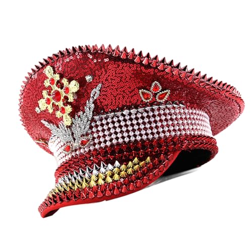 Chapeau tendance à paillettes idéal pour illuminer vos soirées et événements