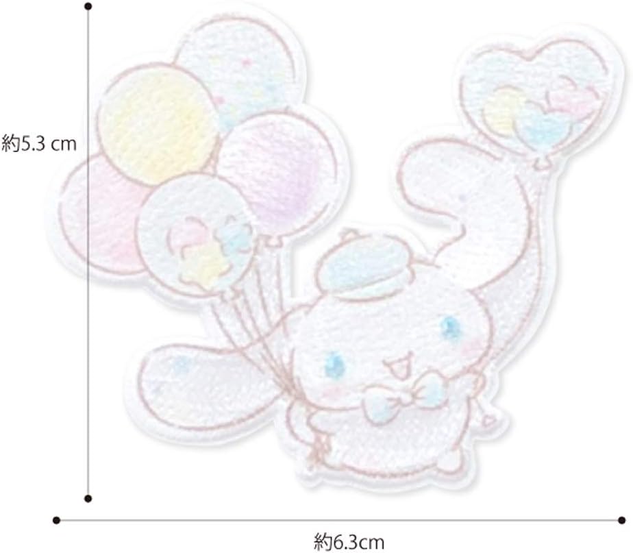 Pioneer Sanrio SCW600-SCW03 Cinnamoll Iron and Seal Adhesive Patch