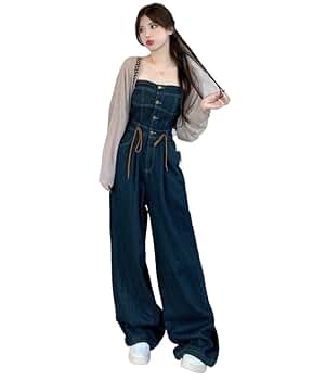 Amazon | [kzzkoo] サロペット レディース オーバーオール