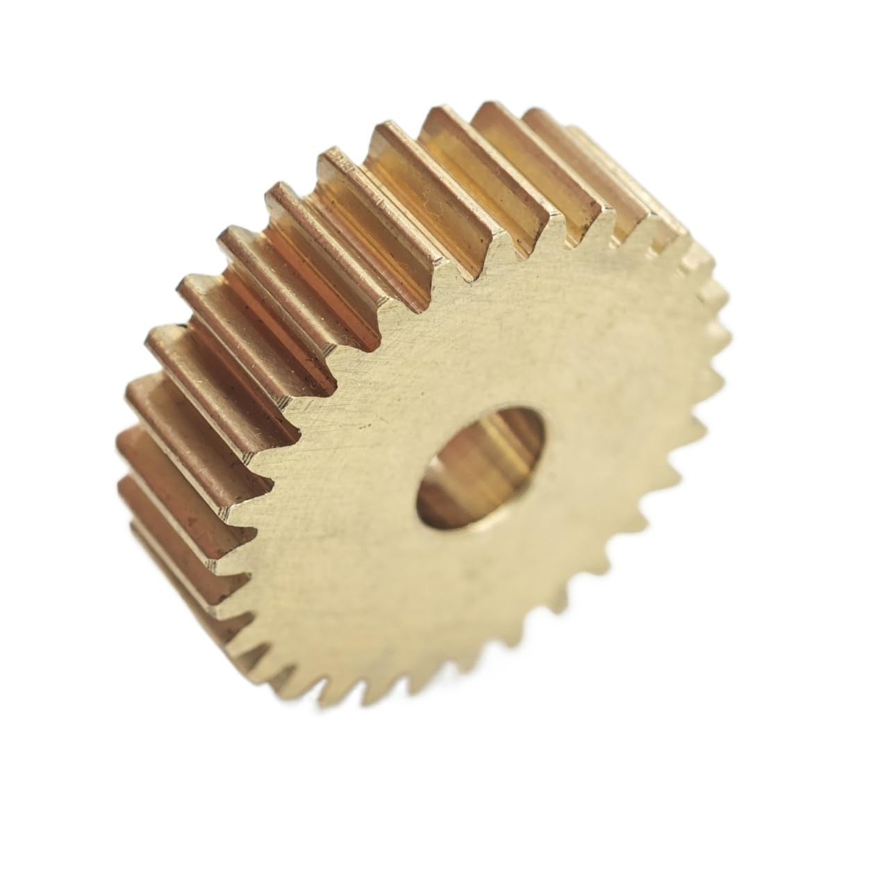 Pignon cylindrique en laiton 0,6M 116T, diamètre extérieur 70,8 mm, épaisseur 5 mm, denture droite, module 0,6, engrenage droit à 116 dents Mécanique(20mm bore)