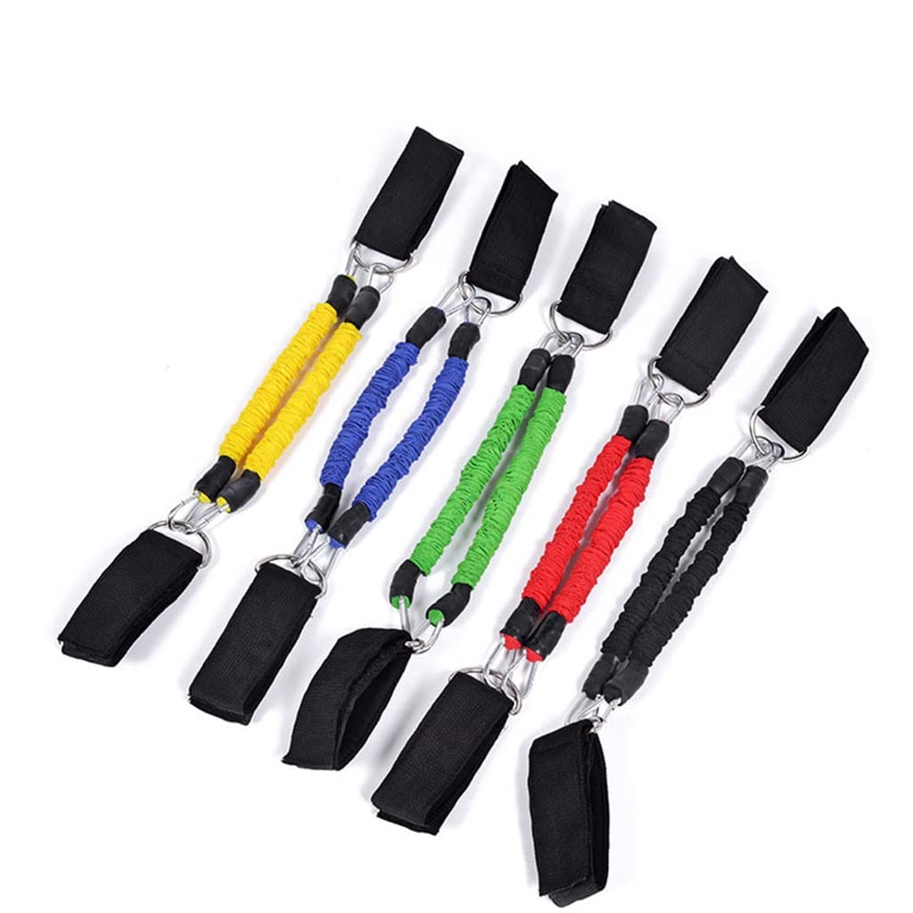 Bandas de Resistencia piernas Fuerza con Correas Tobillo Velocidad Agilidad Entrenamiento for Ejecutar Ejercicio Patinaje Taekwondo