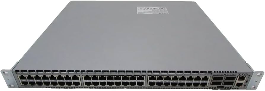 Amazon.com: Arista DCS-7050T-64-R 48x RJ45 1/10GBASE-T 4x QSFP+ L4