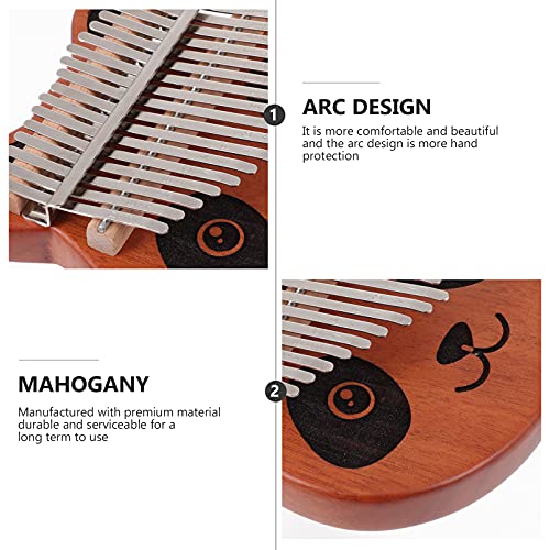 MILISTEN Panda Ontwerp Thumb Piano Draagbare Kalimba Eenvoudige Muziekinstrument Beginner Kalimba - Image 7