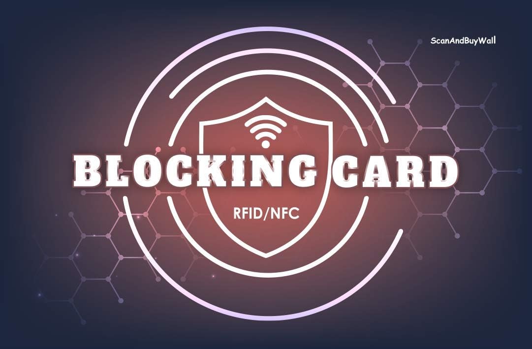 Blocking Cards Four (4) Pack RFID And NFC- Advanced Protection with RFID Blocking Card, NFC Blocking Card - Essential RFID Blocking Solution for Secure Transactions