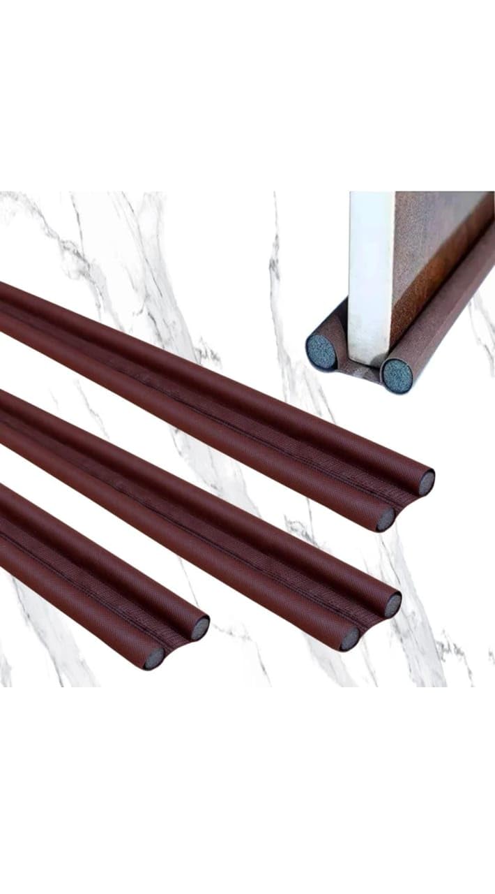 SRaj Door PVC Door Bottom Sealing Guard, Air, Sound & Waterproof, Pest Control, Ease of Installation and Removing Size- 39" Inch, Brown (Pack of 3)-image-8