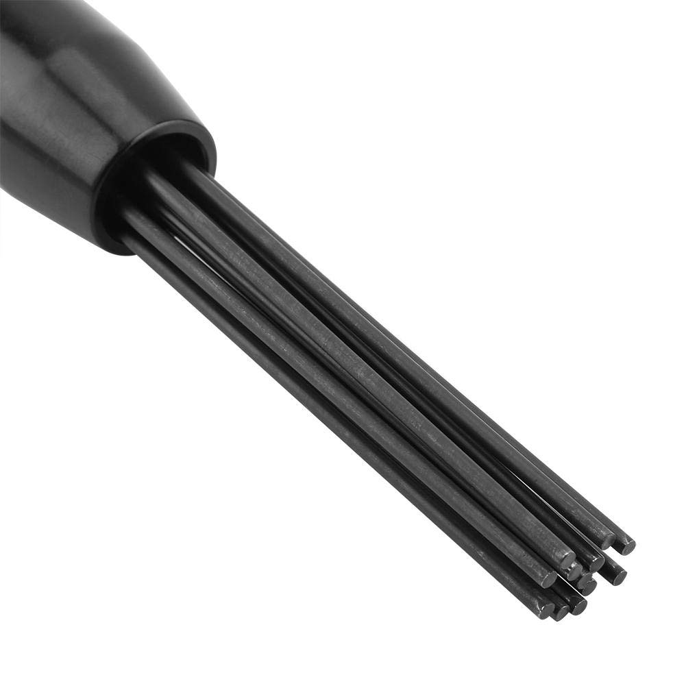 Ejoyous Escalador de Agujas neumático (4400 RPM), 12 Agujas de Acero al Carbono para Eliminar óxido, Suciedad y escoria de Soldadura