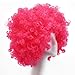 MapofBeauty 35cm Fashion Holiday Fluffy Funny Show Clown Wig (Pink)