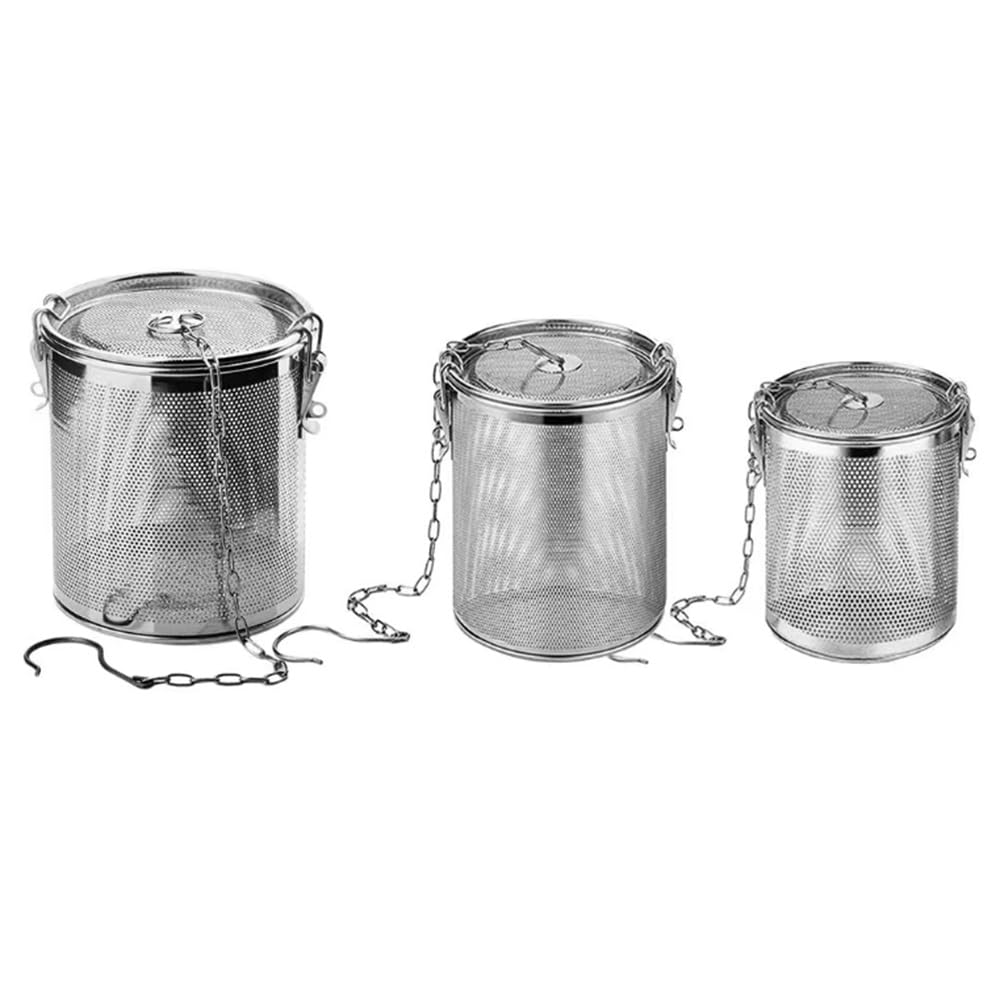 Tee-Ei aus Edelstahl mit feinem Netz für Gewürze, ideal für Tee, Kräuter, Suppe, Gewürze und Kaffee, Küchenwerkzeug zum Kochen, 1 Stück (1,3 l)