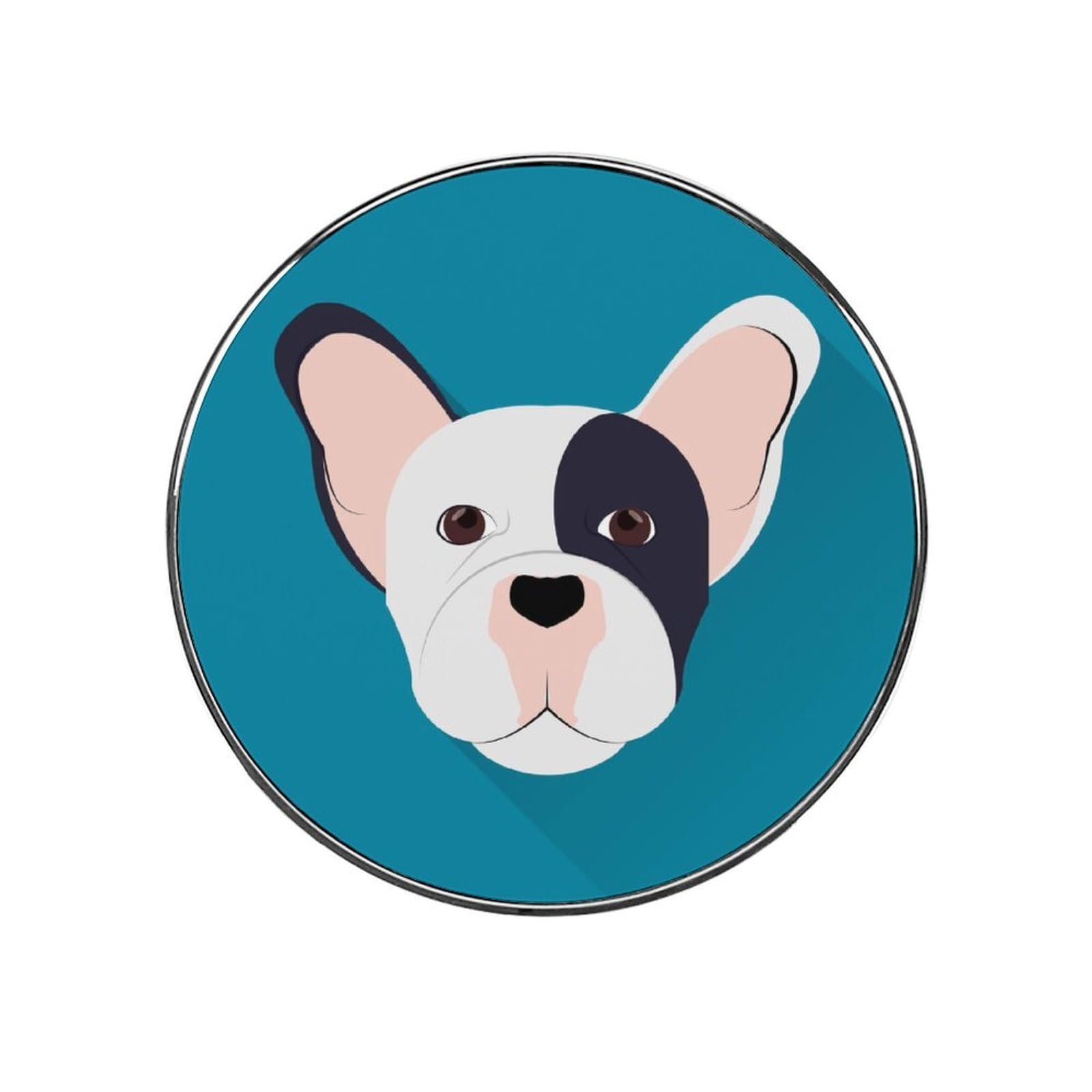 Cartoon Bulldog Refrigerator Magnet Decorative Locker Magnet For Kitchen And Office Home Décor