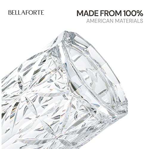 BELLAFORTE-Shatterproof-Tritan-Plastic-Tall-Tumbler-Set-of-4-18oz-Myrtle-Beach-Drinking-Glasses-Unbreakable-Drinking-Glasses-for-Parties-BPA-Free-Clear