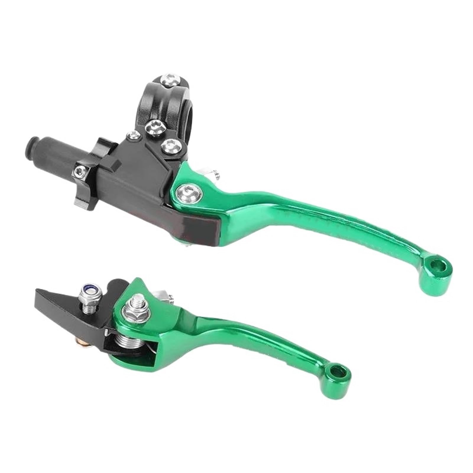 FOYMGMSPAP for ZX6R for ZX636 for ZX10R for ZX25R for ZX 6R for ZX 636 for ZX 10R for ZX 25R Handle Anti-Fall Brake Handle Clutch Brake Clutch Grips Levers(Green)