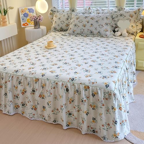 帝国繊維株式会社　ベッドスカート　シングル　2枚セット ベッドスカート シングル 100x195/100x200/100x210cm フリル