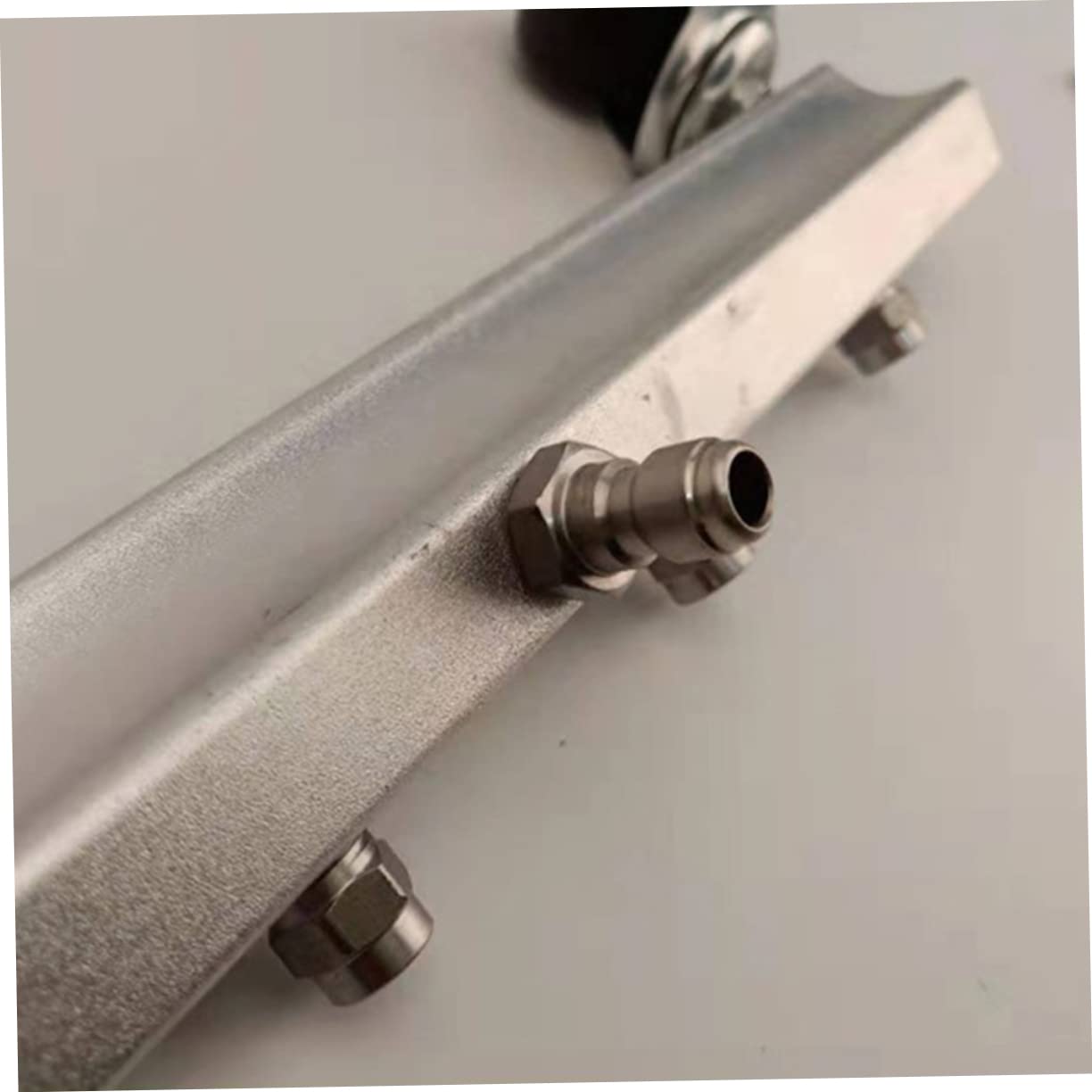 ORFOFE 2piezas Limpiador De Chasis De Automóvil Presión Cepillo y Varillas Extensibles Herramienta De Limpieza para Talleres De Automoción y Lavados De Coches