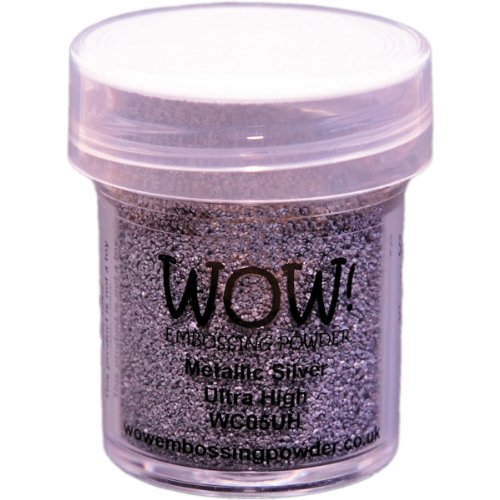 Wow Embossing Powder Ultra High 15Mlsilver