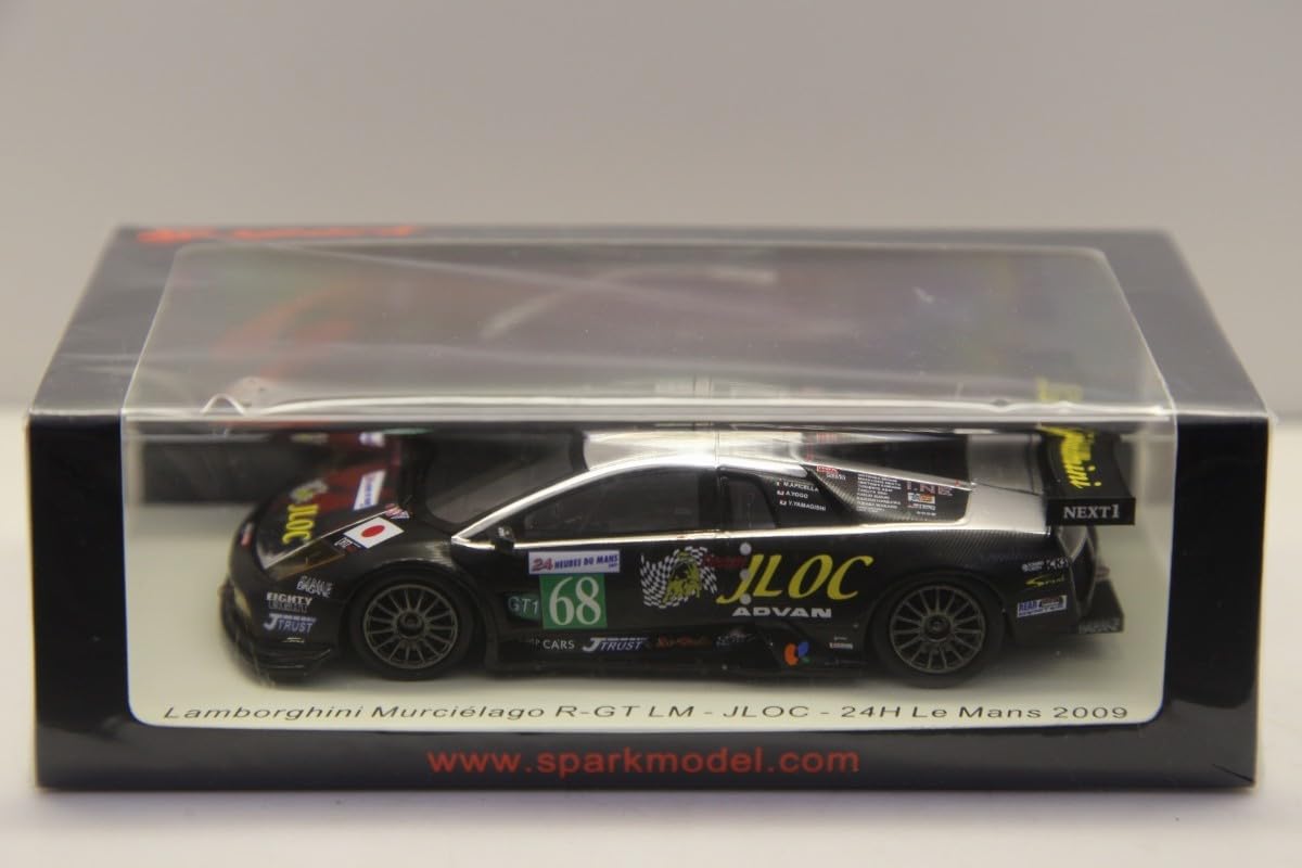 Amazon.co.jp: Spark Model 1/43 Lamborghini Murcielago R-GT LM 2009