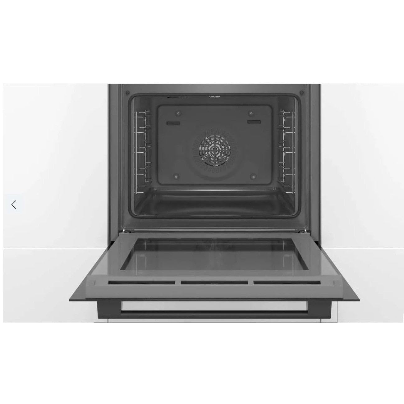 Bosch HBA553BA0 Four intégrable Série 4 - Four multi-fonctions - EcoClean - 3400 W - Grande capacité de 71L - Noir