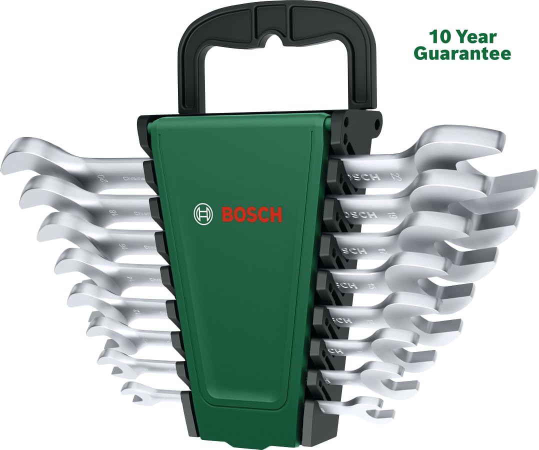 Double Open-End Wrench Set 8-Piece