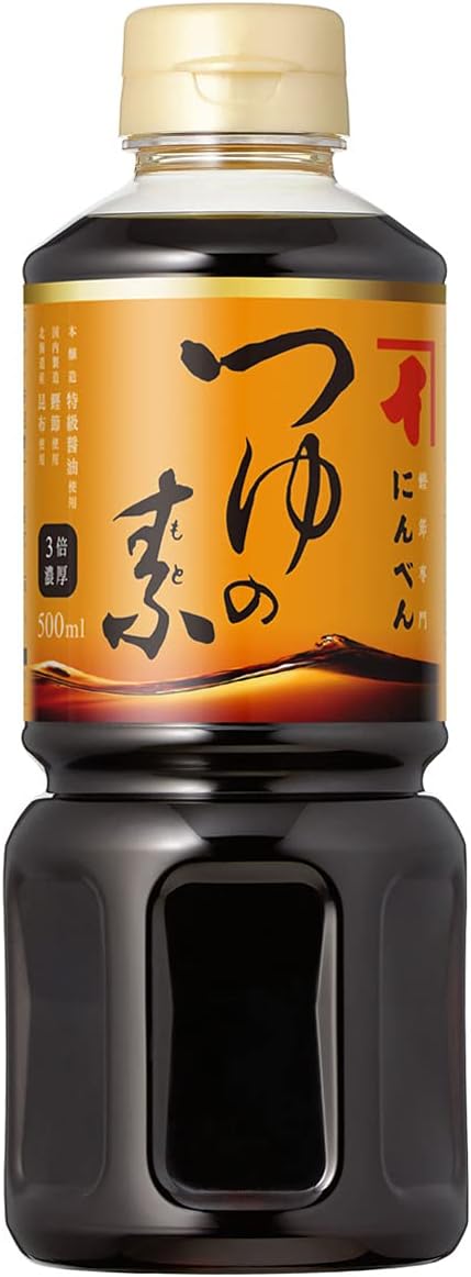 Soy Sauce Seasoned NINBEN 500ml Japan - Unit (1 Piece)
